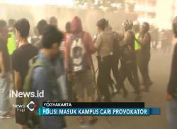 Demo Buruh Ricuh, Polisi Usut Pelemparan Bom Molotov ke Pos Polisi di Yogyakarta