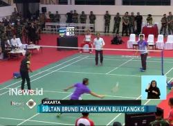 Jokowi Tantang Sultan Brunei Darussalam Main Bulu Tangkis