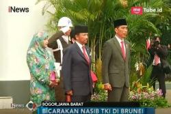Bertemu di Istana Bogor, Ini Pembahasan Jokowi dan Sultan Brunei