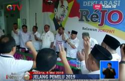 Jelang Pilpres 2019, Rejo dan Relawan #2019gantipresiden Deklarasi