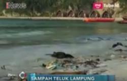 Pengelola Wisata Teluk Lampung Keluhkan Sampah Kiriman