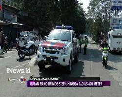 Kawasan Mako Brimob Disterilkan, Jalan Kelapa Dua Diblokade