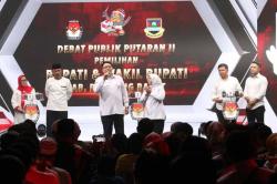 3 Paslon Ikut Debat Publik Putaran II Pilkada Kabupaten Bandung Barat