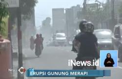 Hujan Abu, Erupsi Merapi Bikin Warga Klaten dan Sleman Panik