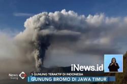 Masuk Jajaran Dunia, Ini 5 Gunung Teraktif di Indonesia