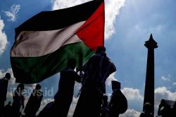Aksi Ribuan Massa Bela Palestina Tolak Pemindahan Kedubes AS ke Yerusalem