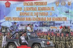 Marsekal Hadi Tjahjanto Resmikan 4 Satuan Baru TNI
