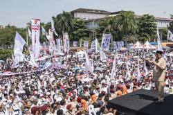 Prabowo Hadiri Kampaye Asyik, Monumen Perjuangan Rakyat Memutih