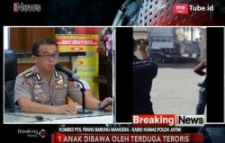 4 Pelaku Bom di Mapolrestabes Surabaya Tewas, Anak Pelaku Selamat