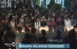 Teror Bom, Ribuan Warga Malang dan Sidoarjo Gelar Aksi Damai