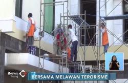 Pascaledakan Bom, Bangunan Gereja Santa Maria Mulai Diperbaiki