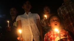Aksi 1000 Lilin Solidaritas Korban Bom Surabaya, Kecam Terorisme