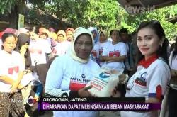 Perindo Bagikan 500 Sembako Gratis di Grobogan dan Pati