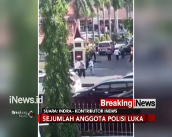 Detik-Detik Penyerangan Mapolda Riau, Pelaku Gunakan Mobil dan Senjata Tajam