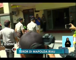 Kapolri Kunjungi Korban Serangan Teroris di Mapolda Riau