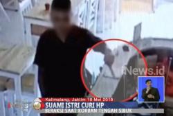 Curi Ponsel di Kasir Kafe, Komplotan Sekeluarga Terekam CCTV