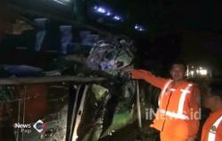 Bus Tabrak Truk di Tol Sidoarjo, 1 Tewas dan 5 Luka Berat