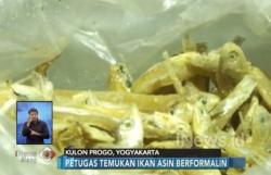 Petugas Temukan Ikan Asin Mengandung Formalin di Yogyakarta