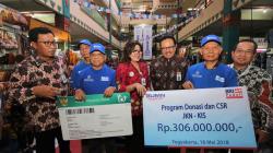 BRI Gandeng BPJS Kesehatan Salurkan Bantuan CSR ke 1.000 Pedagang Pasar Beringharjo