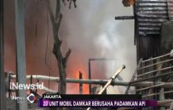 Gas Meledak, Puluhan Rumah di Jatinegara Ludes Terbakar