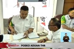 Kemnaker Buka Posko Pengaduan Masalah THR di Jakarta