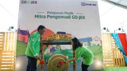 BRI Fasilitasi Mudik Gratis Ratusan Mitra Pengemudi Go-Jek