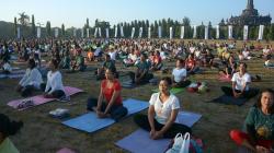 1.200 Orang Hadiri Peringatan Hari Yoga Internasional