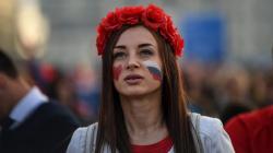 Gaya Suporter Cantik Rusia, Iran dan Maroko di Piala Dunia 2018