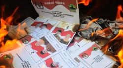 KPU Boyolali dan Denpasar Musnahkan Ribuan Surat Suara Rusak