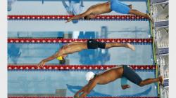 Melihat Semangat Atlet Renang Tes Event Asian Para Games 2018