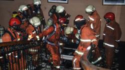 Foto-Foto Kebakaran di Gedung Kemenhub, 4 Orang Tewas