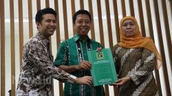 Khofifah dan Emil Bertemu Romahurmuziy di Kantor PPP