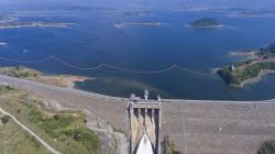 Diresmikan Era Jokowi, Begini Penampakan Waduk Jatigede dari Udara