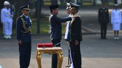 Presiden Jokowi Lantik 724 Perwira Remaja TNI-Polri