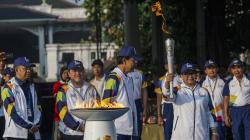 Torch Relay Asian Games 2018 Dimulai, Api Obor akan Lewati 52 Kota