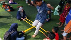 Permainan Tradisional Ramaikan Hari Anak Nasional