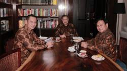 Foto-Foto Pertemuan 6 Mata SBY, Prabowo dan AHY di Mega Kuningan