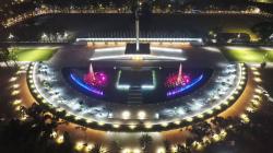 Warna-Warni Taman Lapangan Banteng yang Akan Diresmikan Gubernur Anies