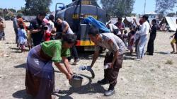 Polda NTB Salurkan Air Bersih untuk Korban Gempa Lombok