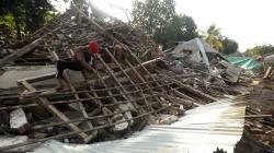 Akibat Gempa 7 SR, Desa di Lombok Utara Ini Hanya Tinggal Puing