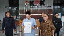 Lapor Harta Kekayaan ke KPK, Sandiaga Uno Didampingi Sudirman Said 