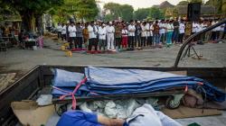 Ribuan Umat Muslim Semarang Melaksanakan Ibadah Salat Idul Adha