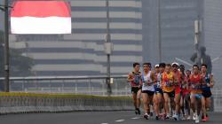 Foto-Foto Atlet Maraton Bersaing Raih Medali Asian Games 2018