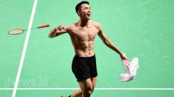 Sumbang Medali Emas ke-23, Jonatan Christie Pamer Badan Kekar