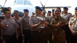 PT DI Serahkan Pesawat CN 295 kepada Polri