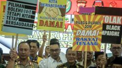 KPU, TNI-Polri dan Masyarakat Jawa Barat Deklarasi Damai Pemilu 2019