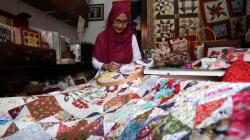 Cantiknya Kerajinan Kain Perca Sulaman Karya Lusia Hariyani