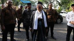 KH Ma'ruf Amin Tiba di Kantor Tim Kampanye Nasional