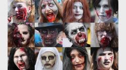 Seram, Gerombolan Zombie Berkeliaran di Jalanan Prancis