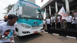 KPK Lepas Bus Jelajah Negeri Bangun Antikorupsi Keliling 10 Kota